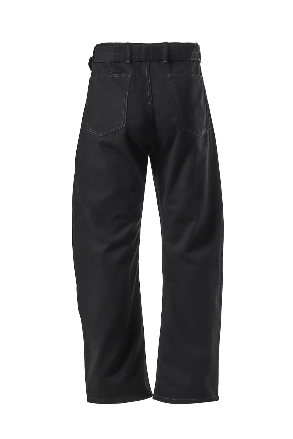 Twisted Belted Pants / Black