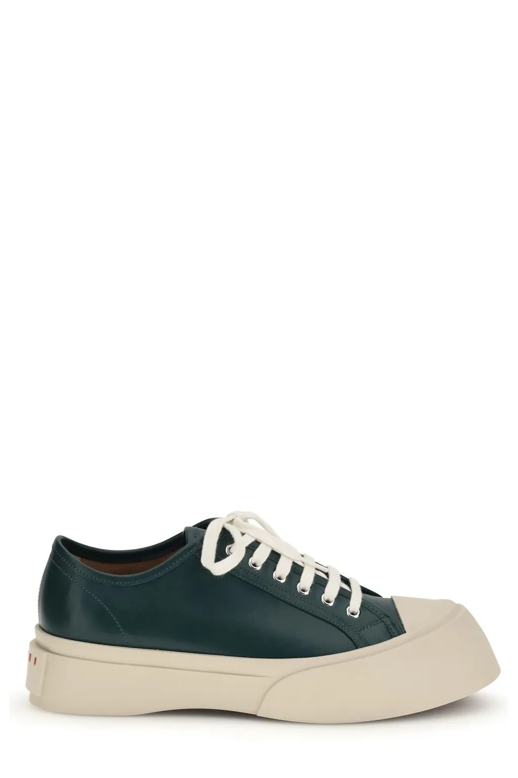 Marni Pablo Logo Patch Lace-Up Sneakers