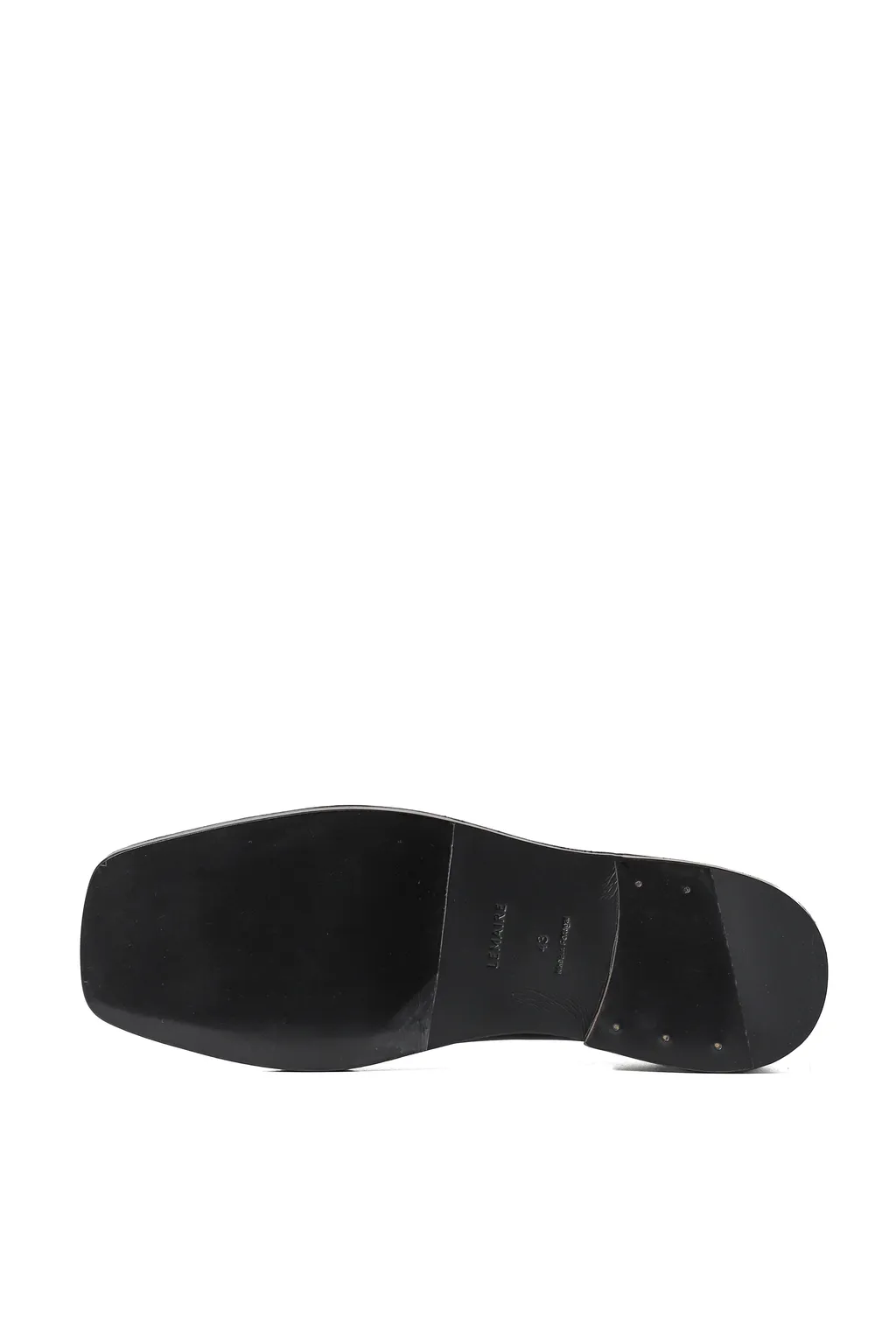Flat Piped Slippers / Black
