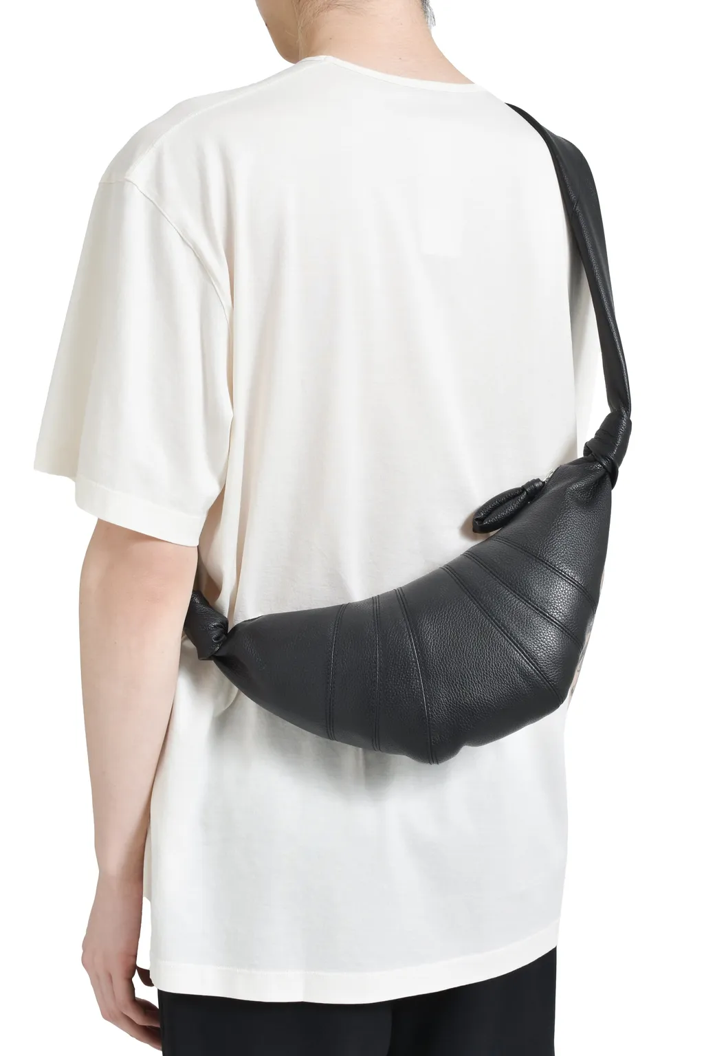 Small Croissant Bag / Black