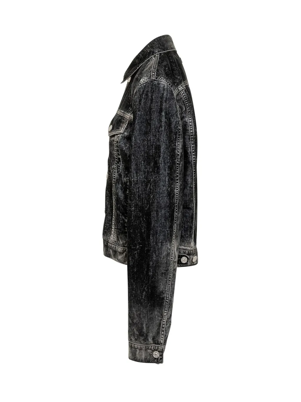 Marni Flocked Denim Trucker Jacket