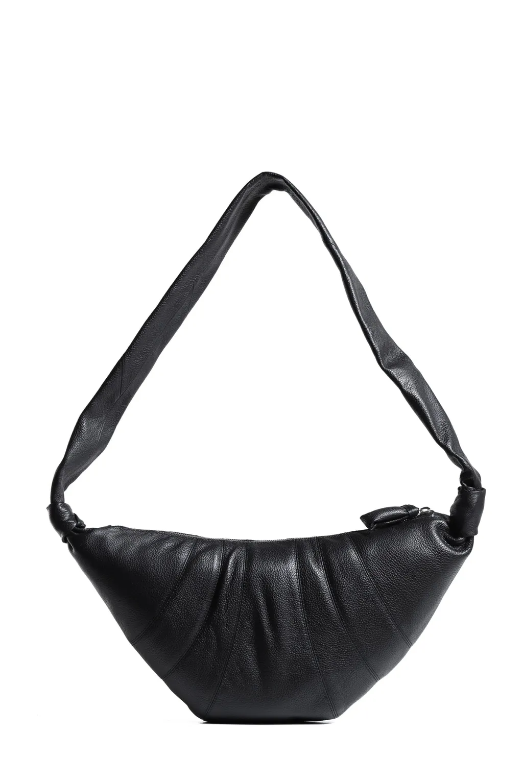 Medium Croissant Bag / Black