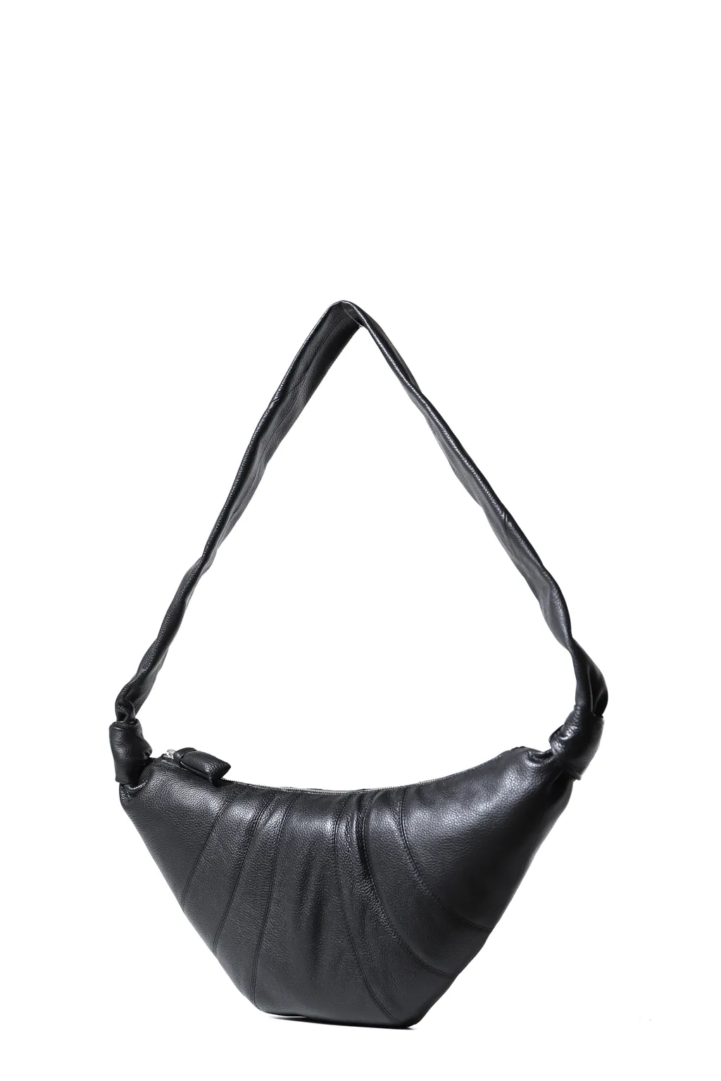Medium Croissant Bag / Black