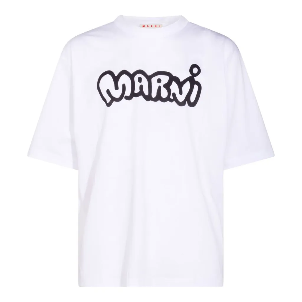 Marni Logo Printed T-Shirt