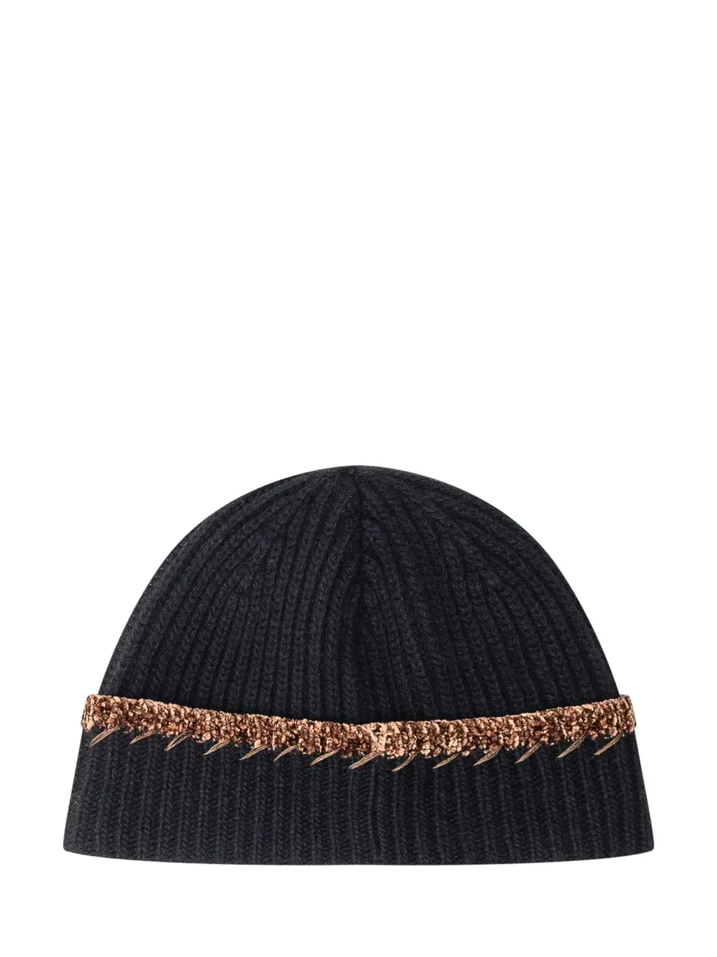Marni Logo Embroidered Knitted Beanie