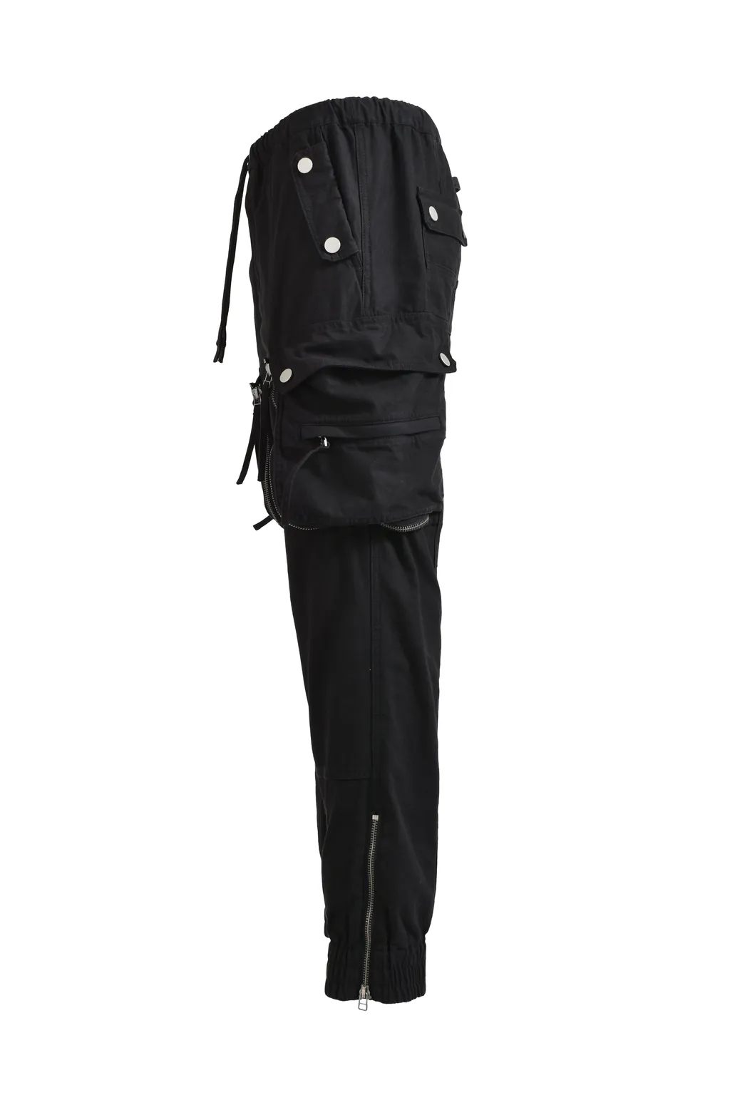 Newrich Cargo Pants / Cotton Blk