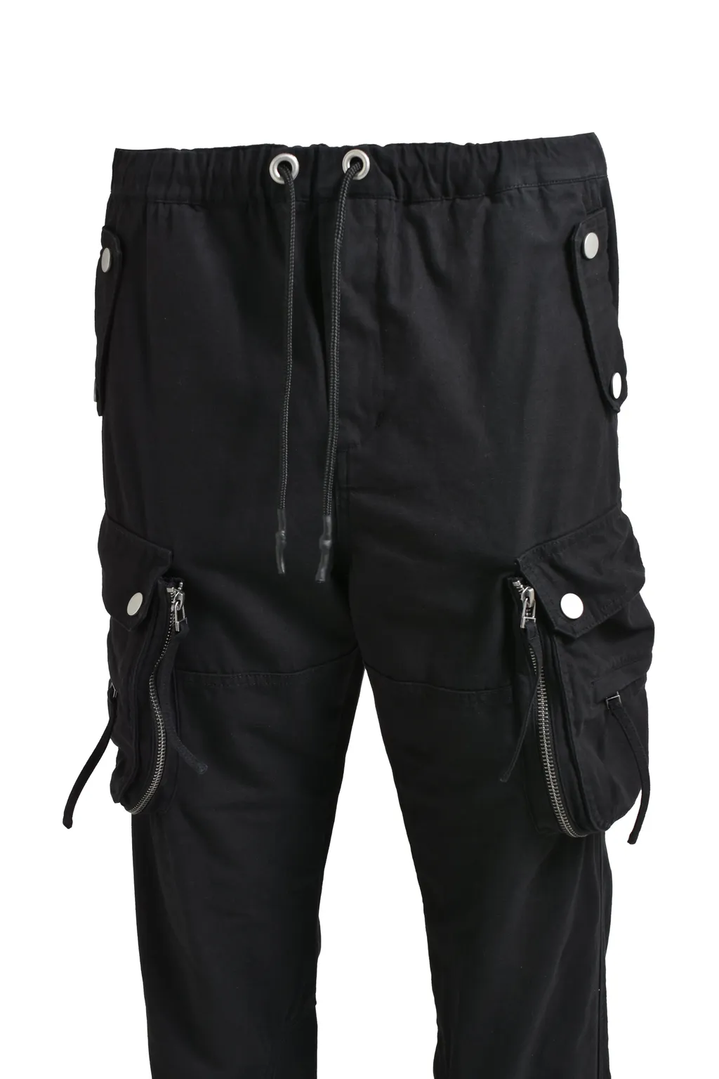 Newrich Cargo Pants / Cotton Blk