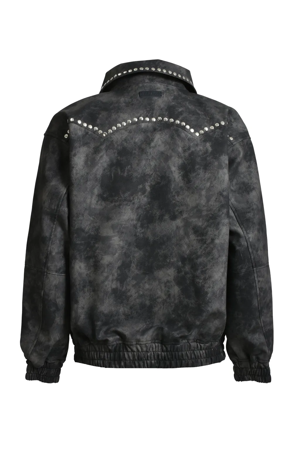 Shine Studs Varsity Jacket / Blk