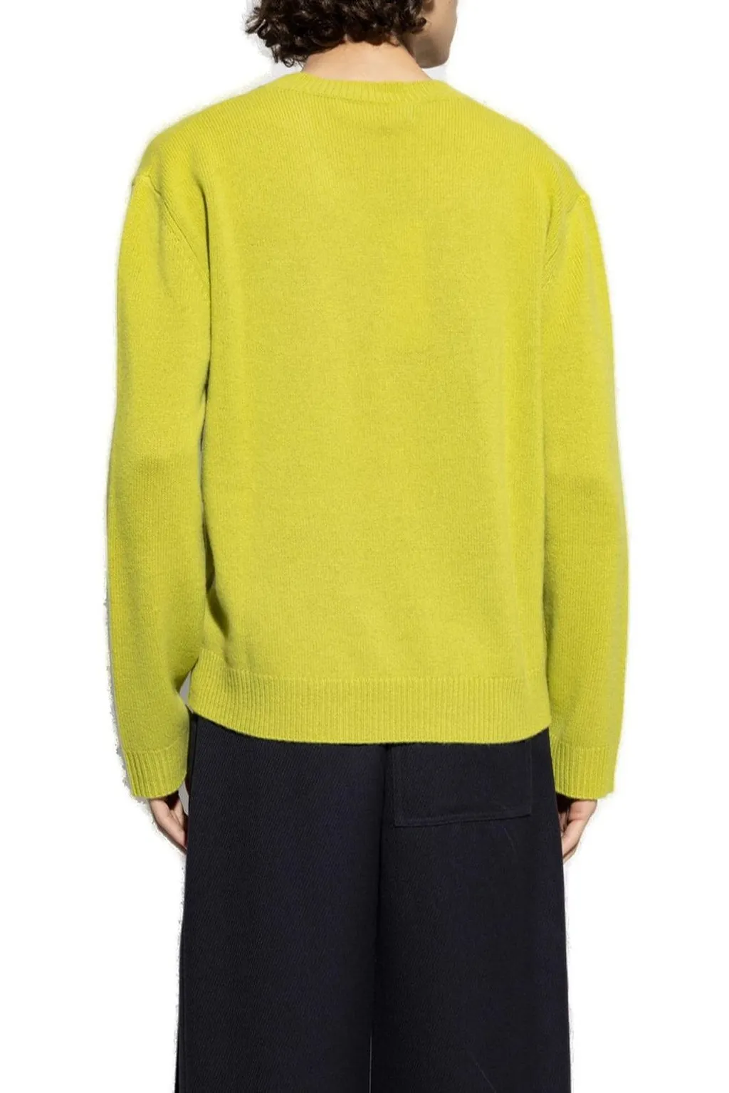 Marni Logo Patch Crewneck Jumper