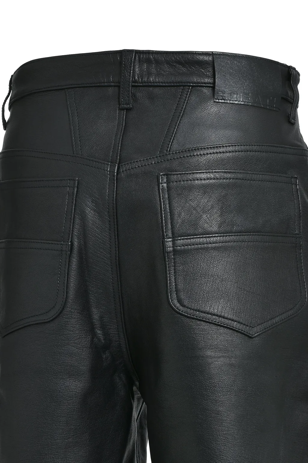 Newrich Leather Shorts / Black