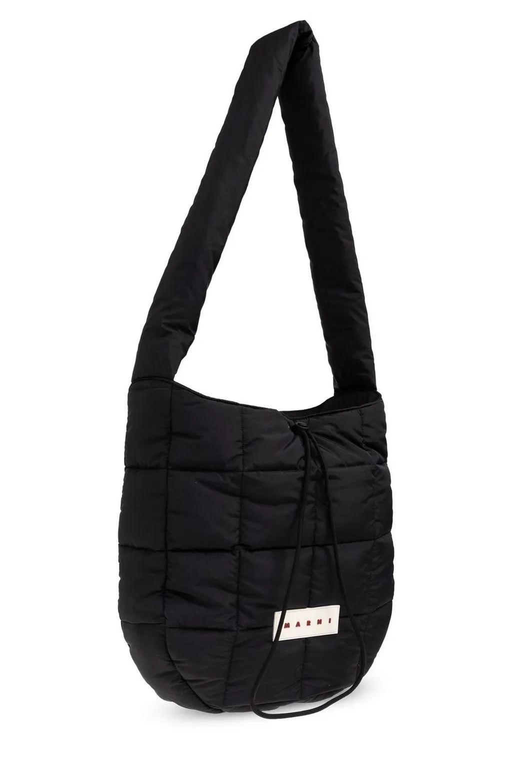 Marni Drawstring Quilted Shoulder Bag