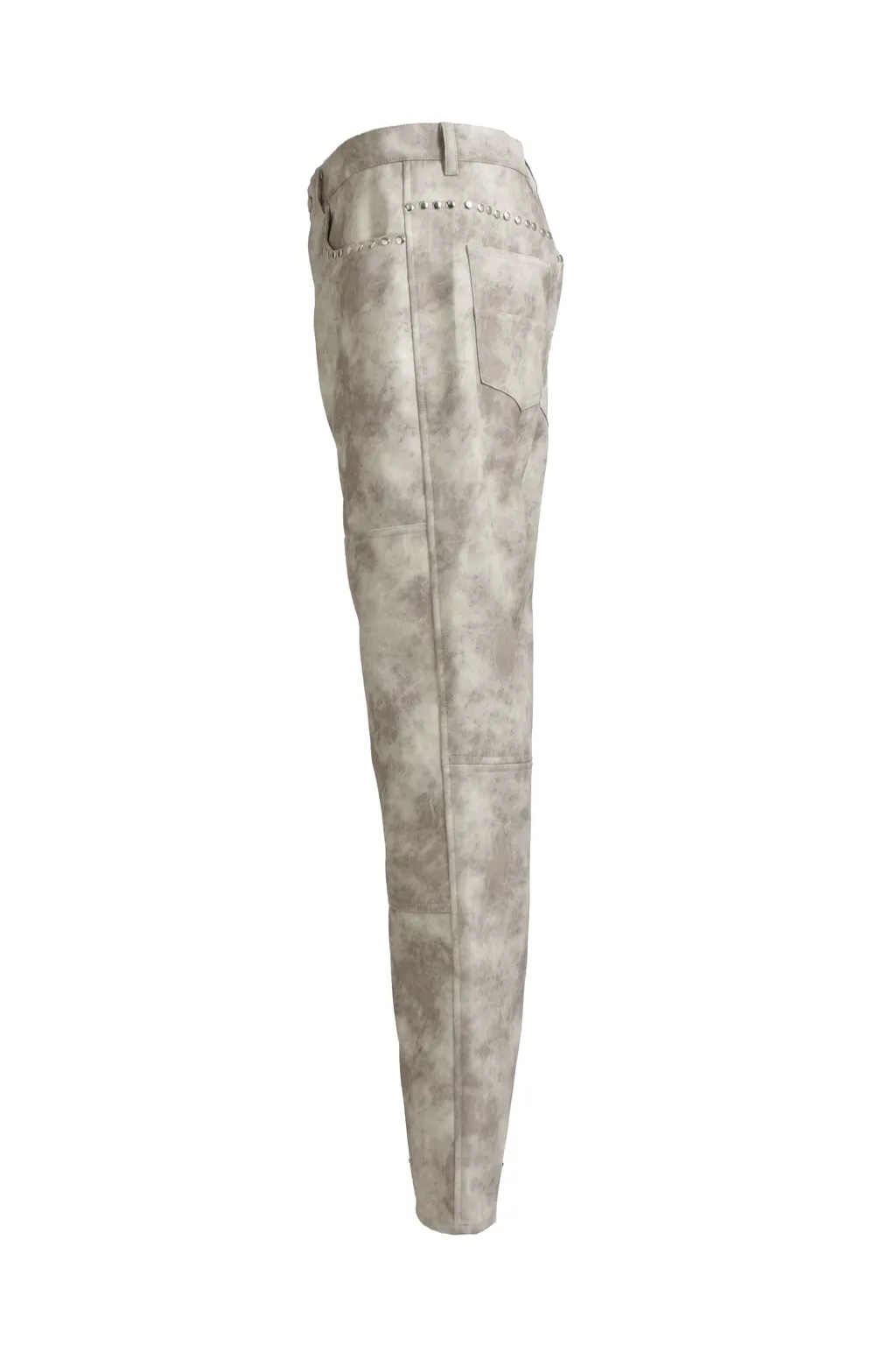 Shine Studs 5 Pocket Pants /Cre
