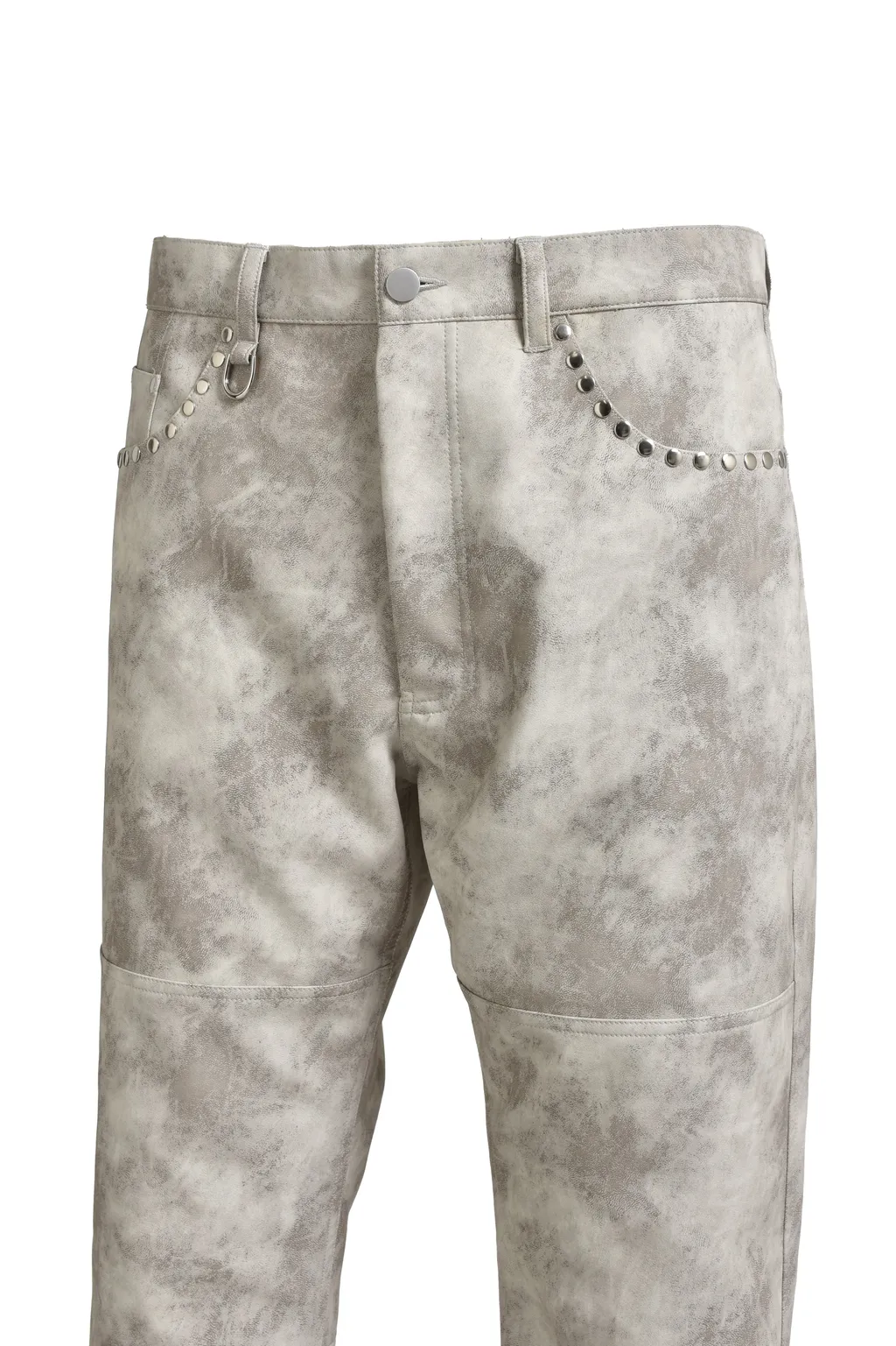Shine Studs 5 Pocket Pants /Cre