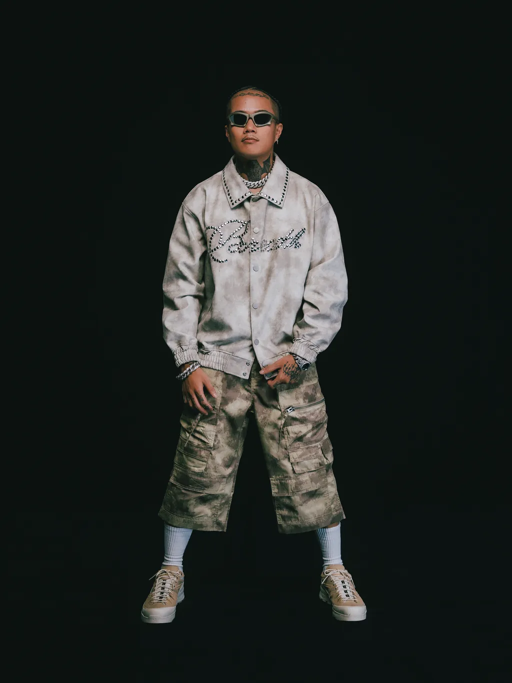 Suicide Camo Cargo Cropped / D.Camo