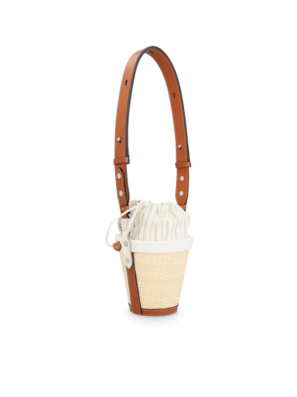 Maison Margiela Woven Drawstring Shoulder Bag