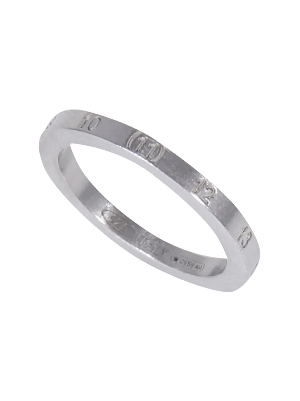 Maison Margiela Numbers Engraved Ring