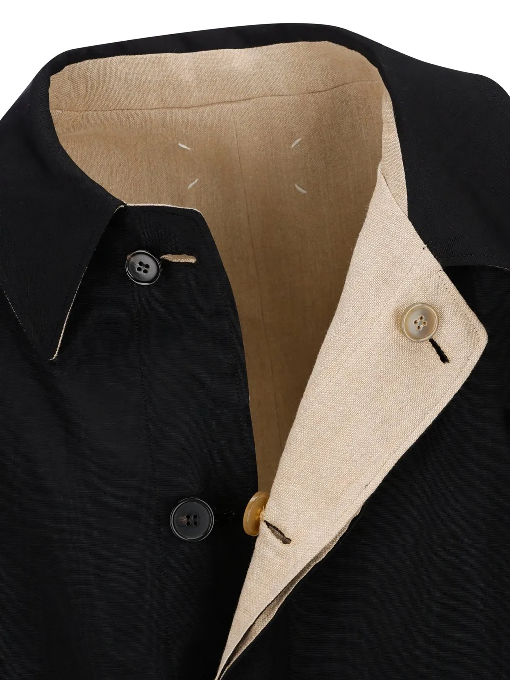 Maison Margiela Concealed Fastened Coat