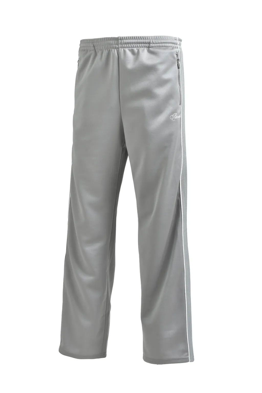 Script Logo Line Track Pants / Gry