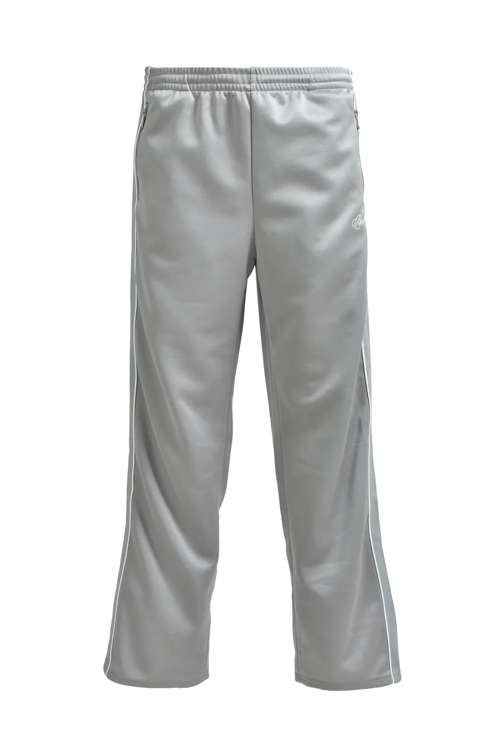 Script Logo Line Track Pants / Gry