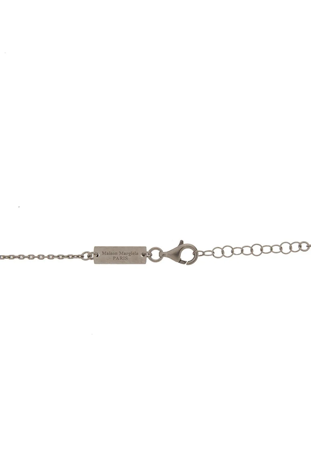 Maison Margiela 11 Ring Rolo Chained Pendant Necklace