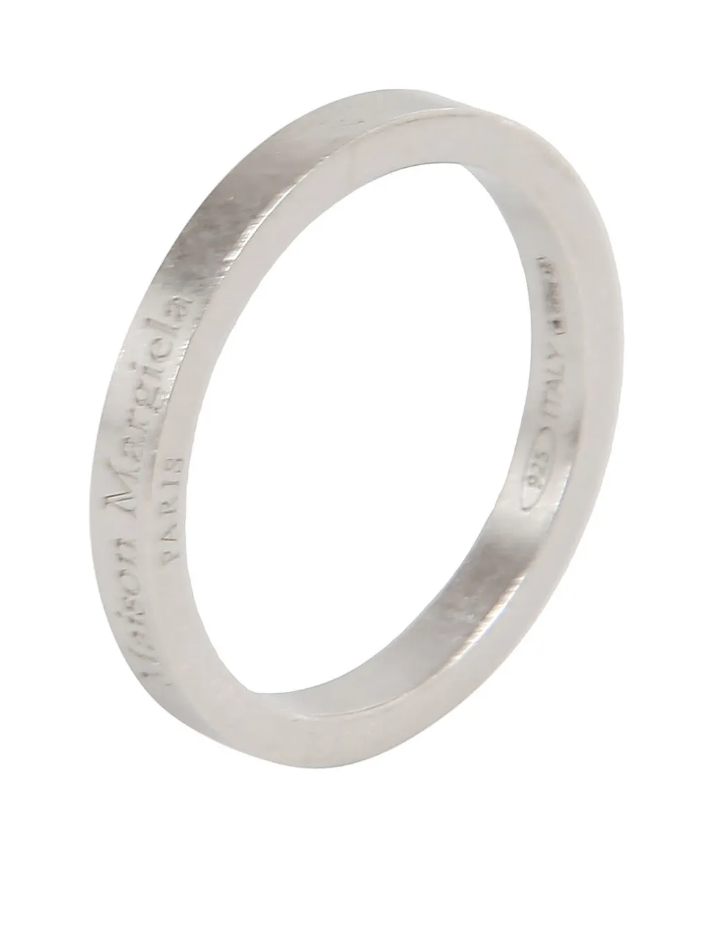 Maison Margiela Logo Engraved Ring