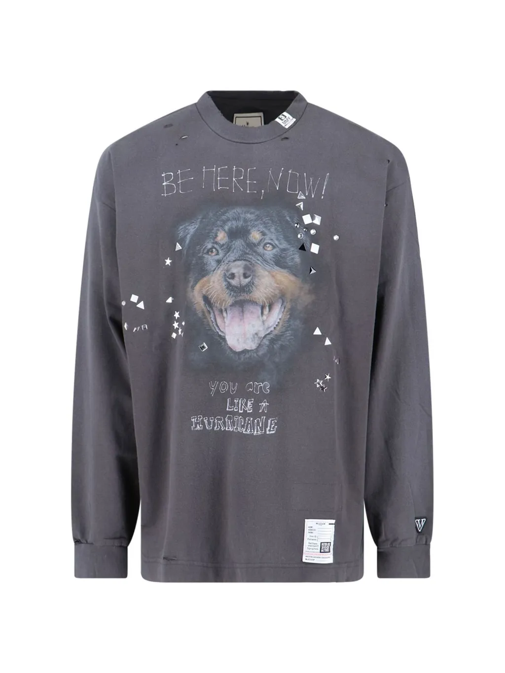 Maison Mihara Yasuhiro Distressed T-Shirt
