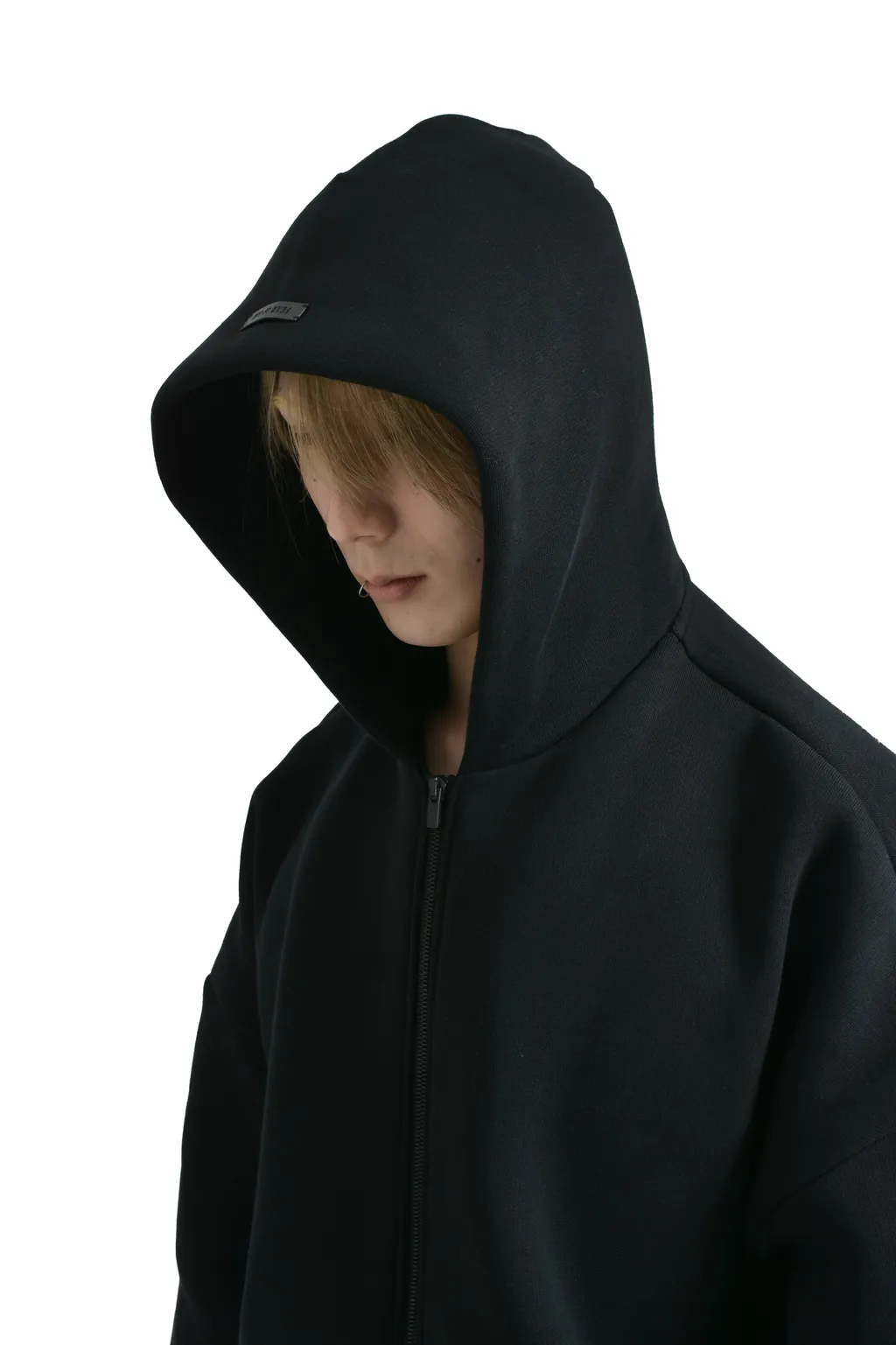 Full Zip Hoodie /Blk