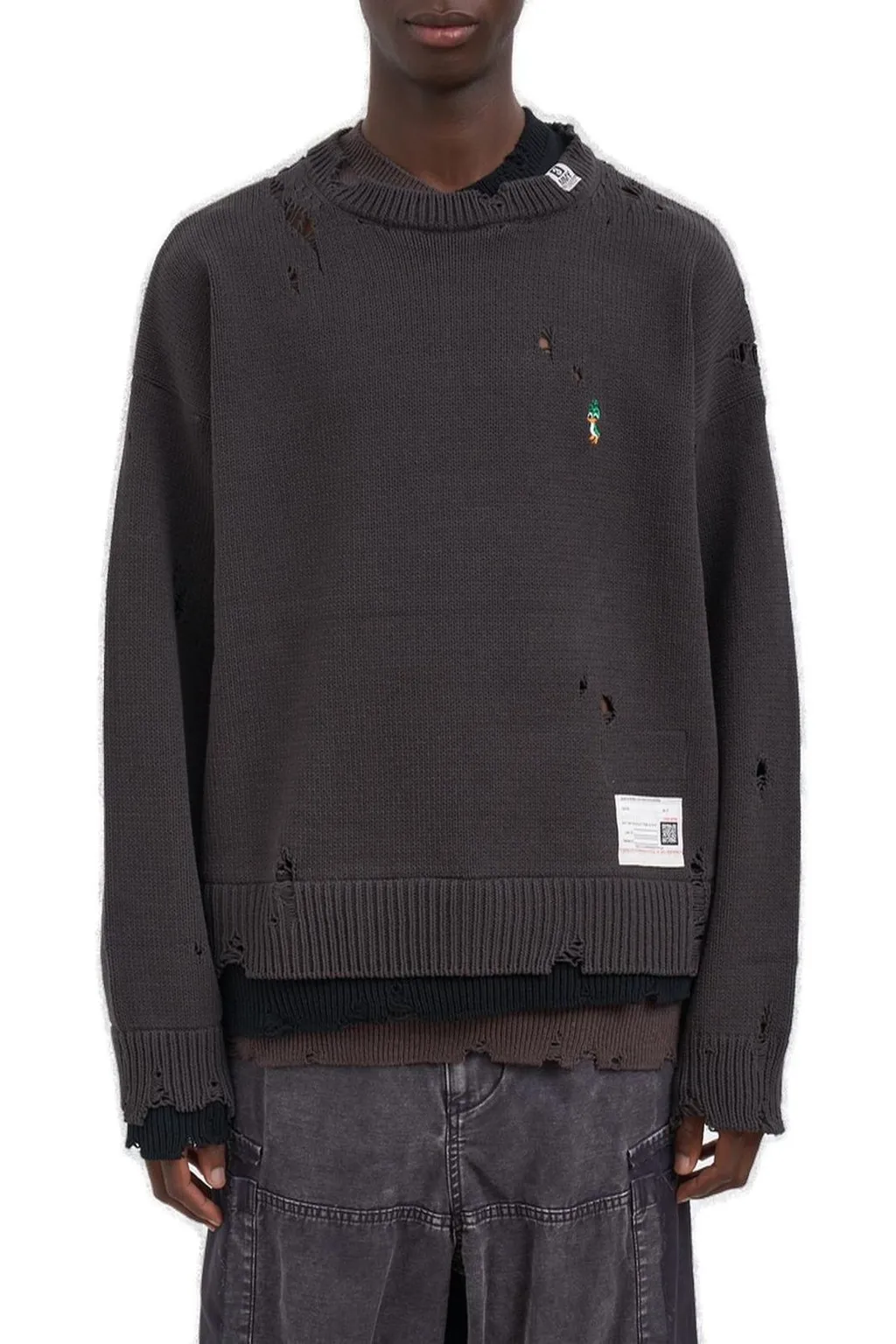 Maison Mihara Yasuhiro Triple Layered Knit Jumper