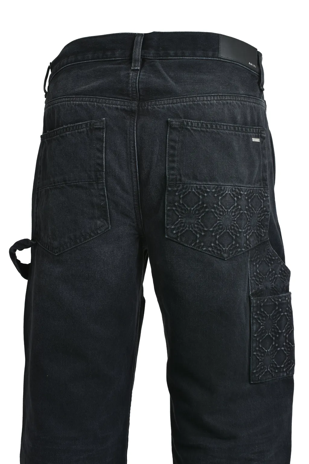 Debossed Ma Quad Carpenter / Vtg Blk