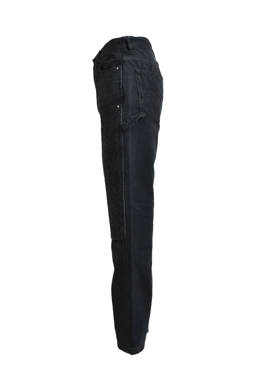 Debossed Ma Quad Carpenter / Vtg Blk