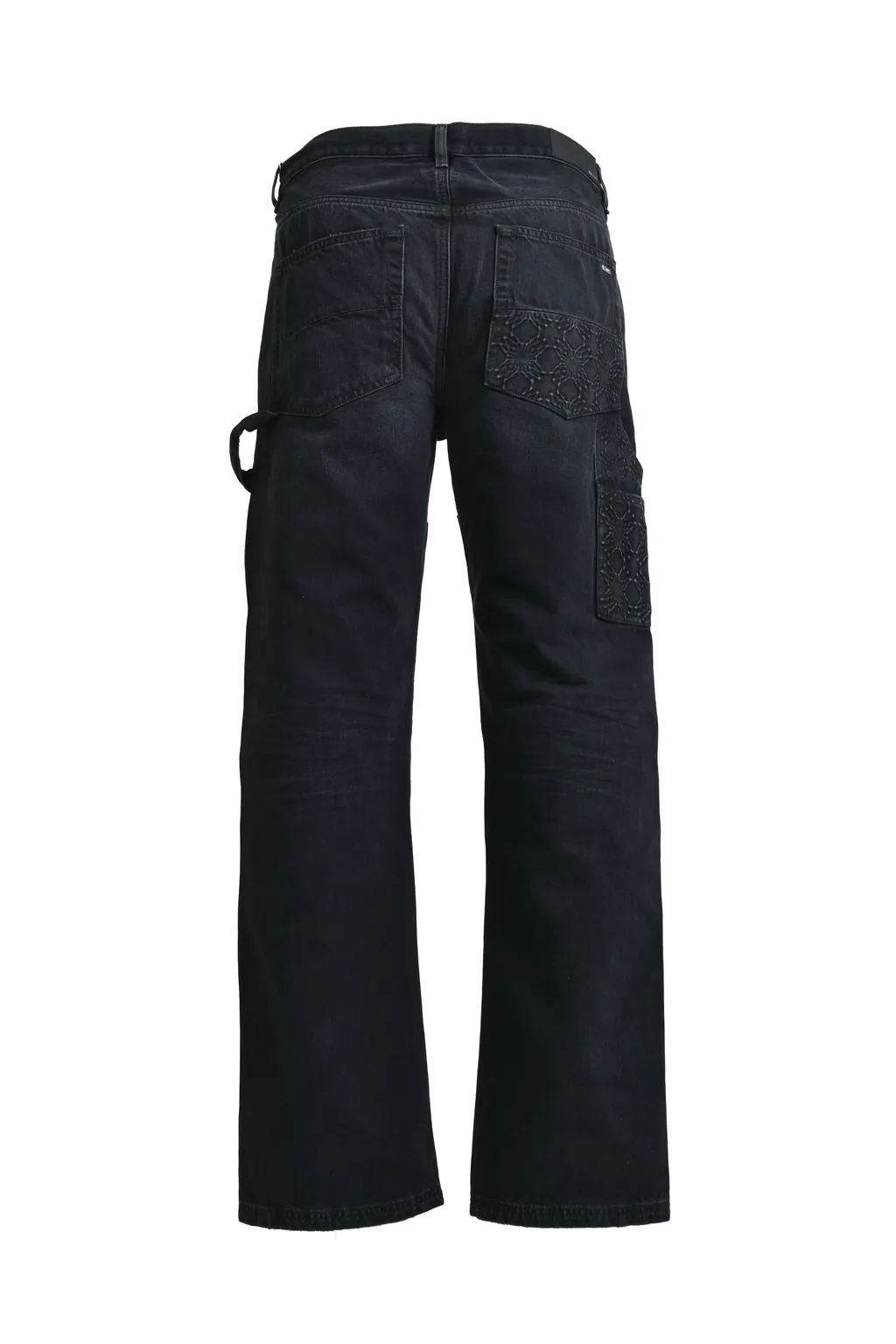 Debossed Ma Quad Carpenter / Vtg Blk