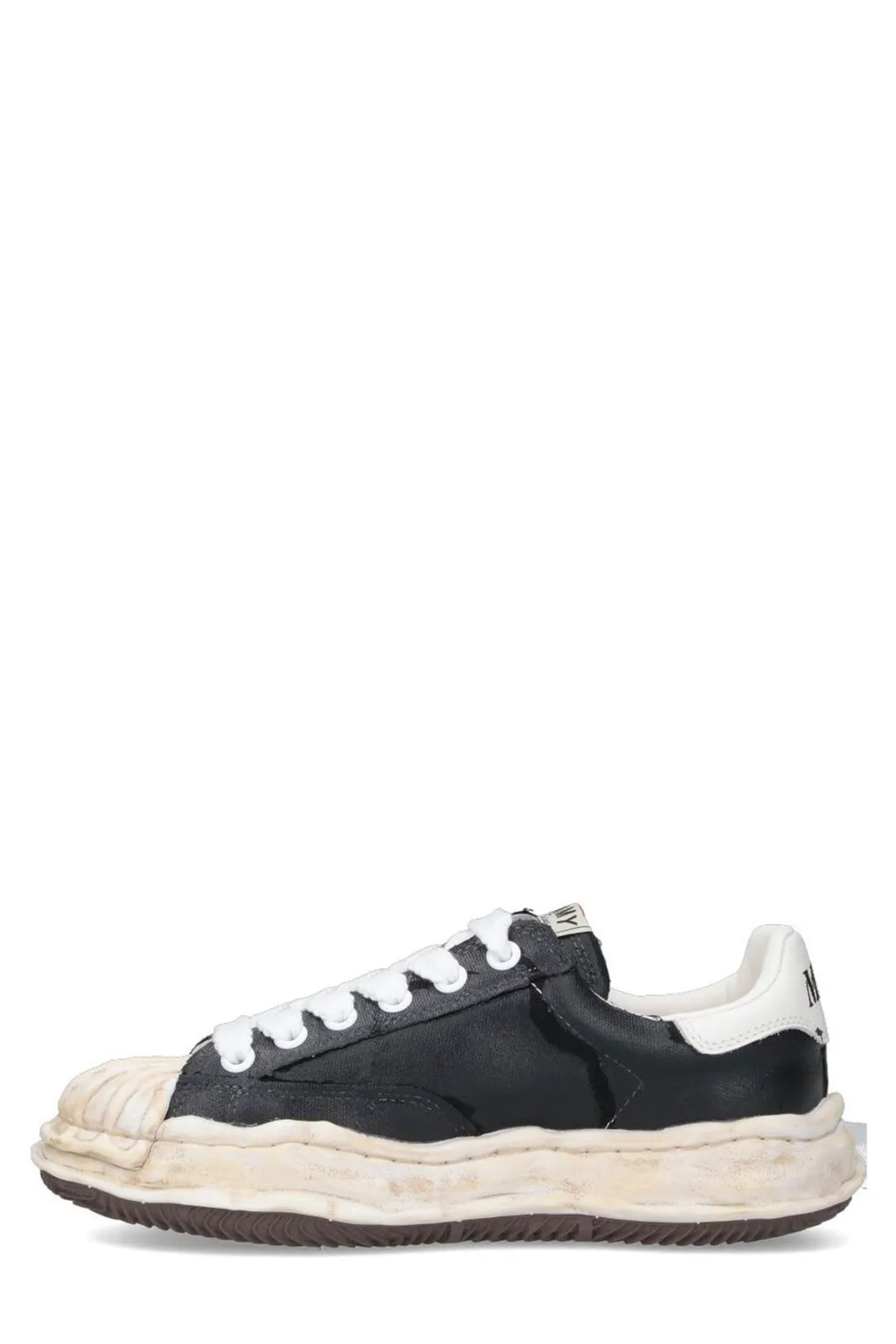 Maison Mihara Yasuhiro Blakey Torn-Film Lace-Up Sneakers