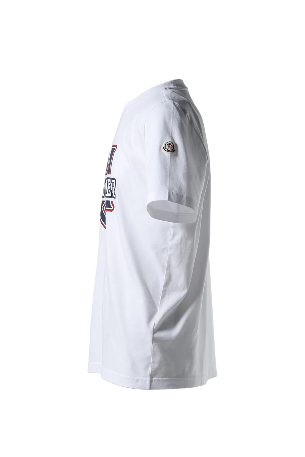 College Logo Ss T-Shirt / Wht