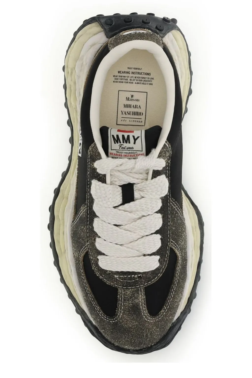 Maison Mihara Yasuhiro Larry Paneled-Design Sneakers