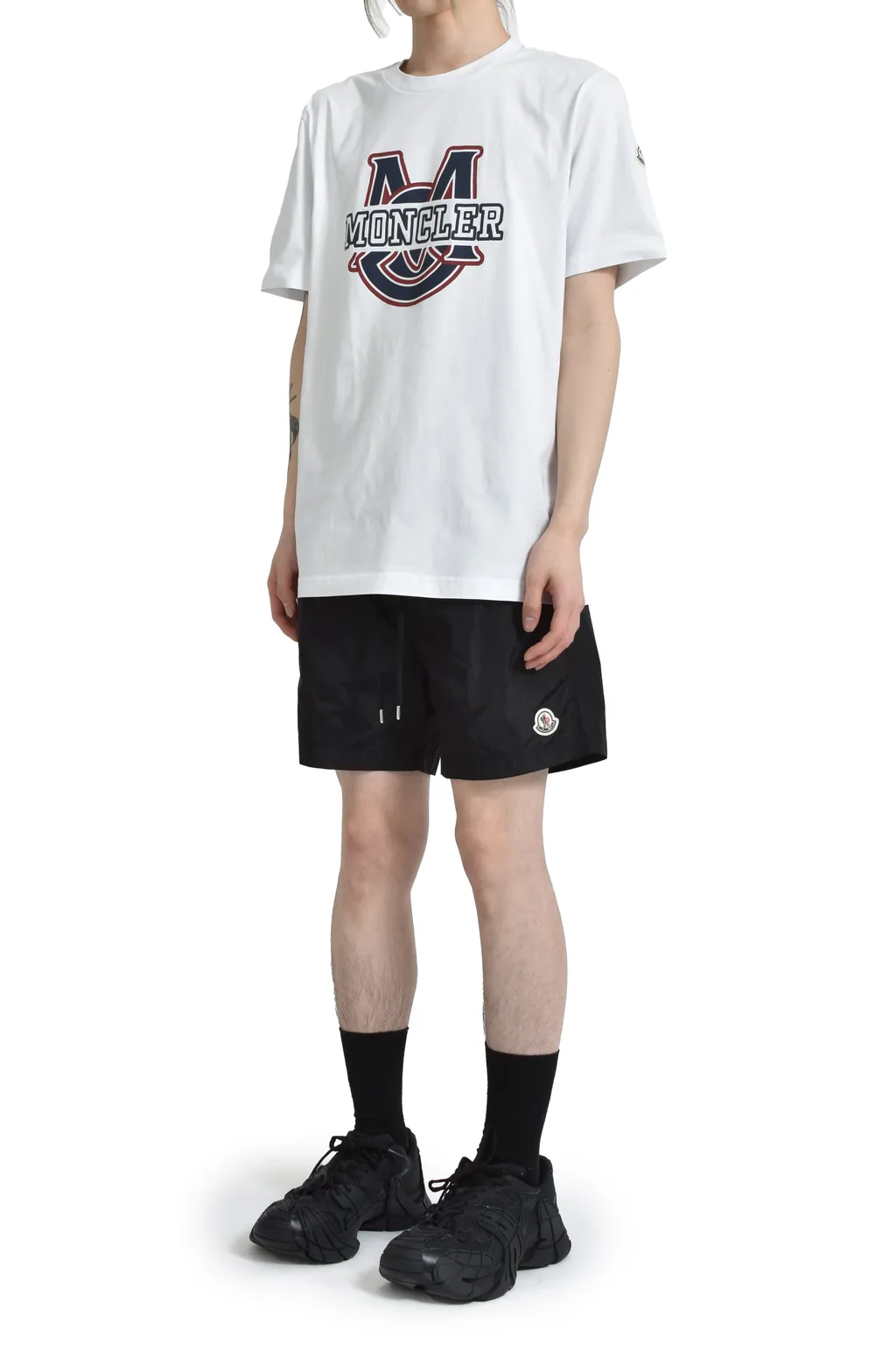 Logo Patch Swimwear / Black