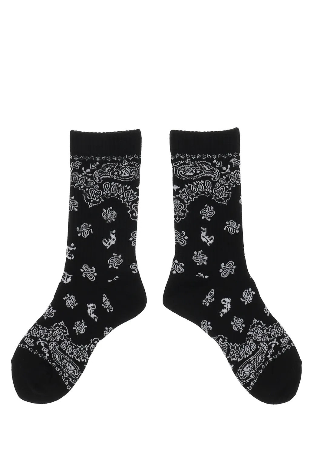 Paisley Socks / Black