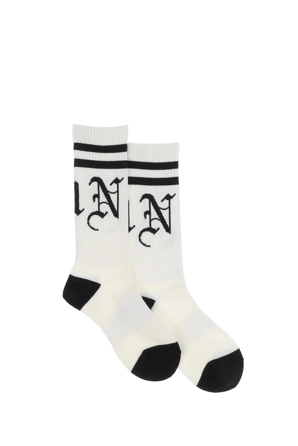 Jn Logo Socks / White
