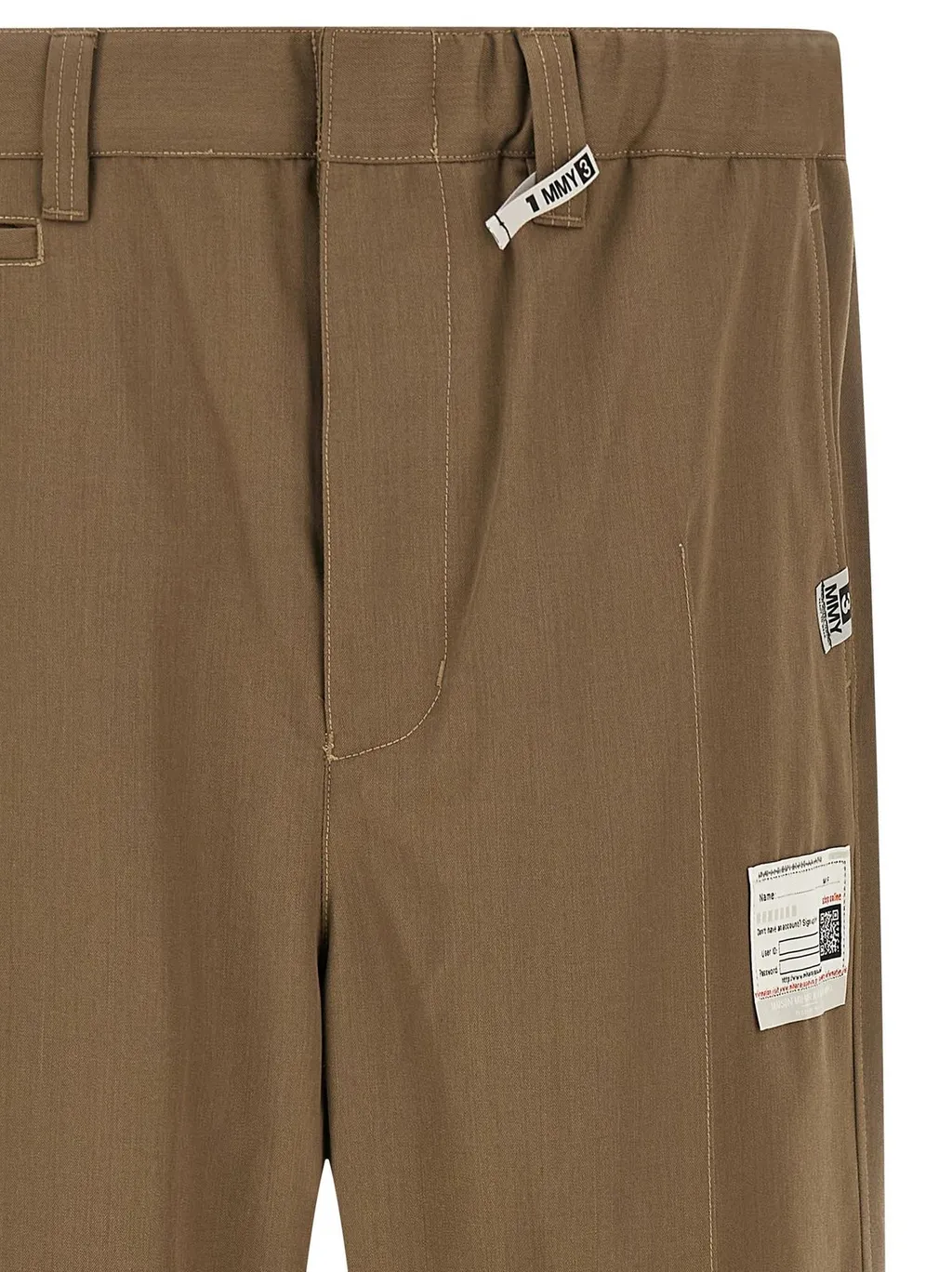 Maison Mihara Yasuhiro Layered Gabardine Pants