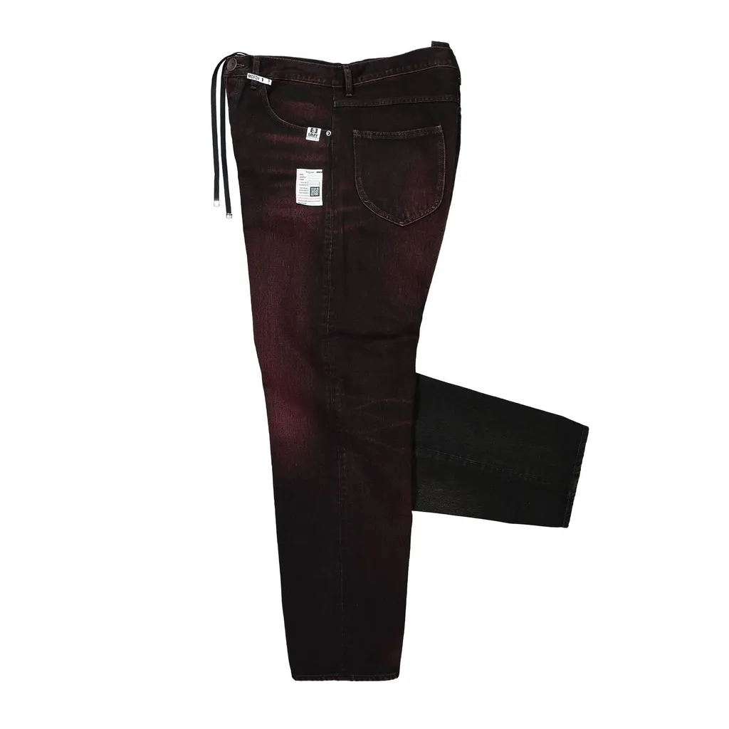 Maison Mihara Yasuhiro W-Combined Patch Detailed Jeans