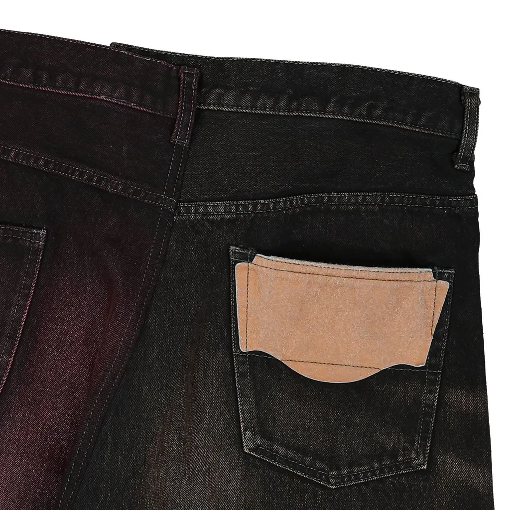 Maison Mihara Yasuhiro W-Combined Patch Detailed Jeans