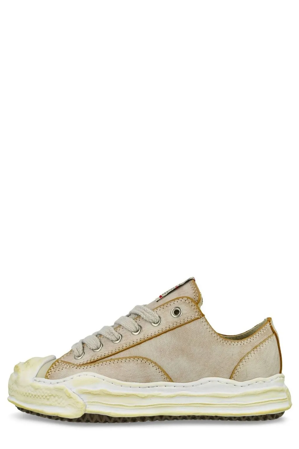 Maison Mihara Yasuhiro Hank Distressed Low-Top Sneakers