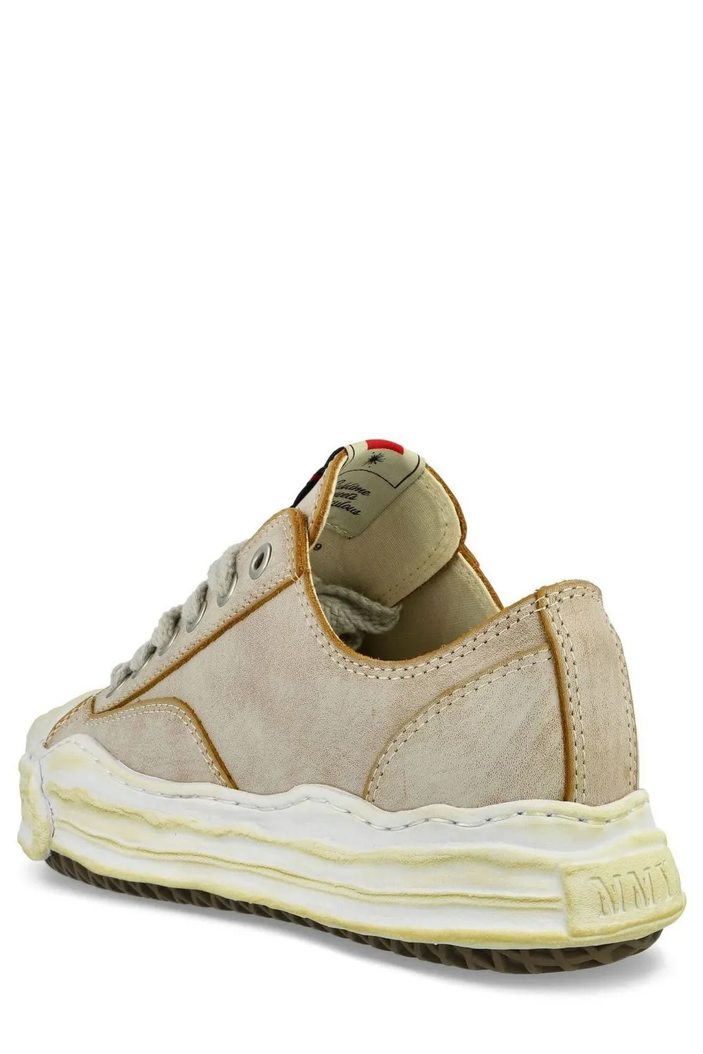 Maison Mihara Yasuhiro Hank Distressed Low-Top Sneakers