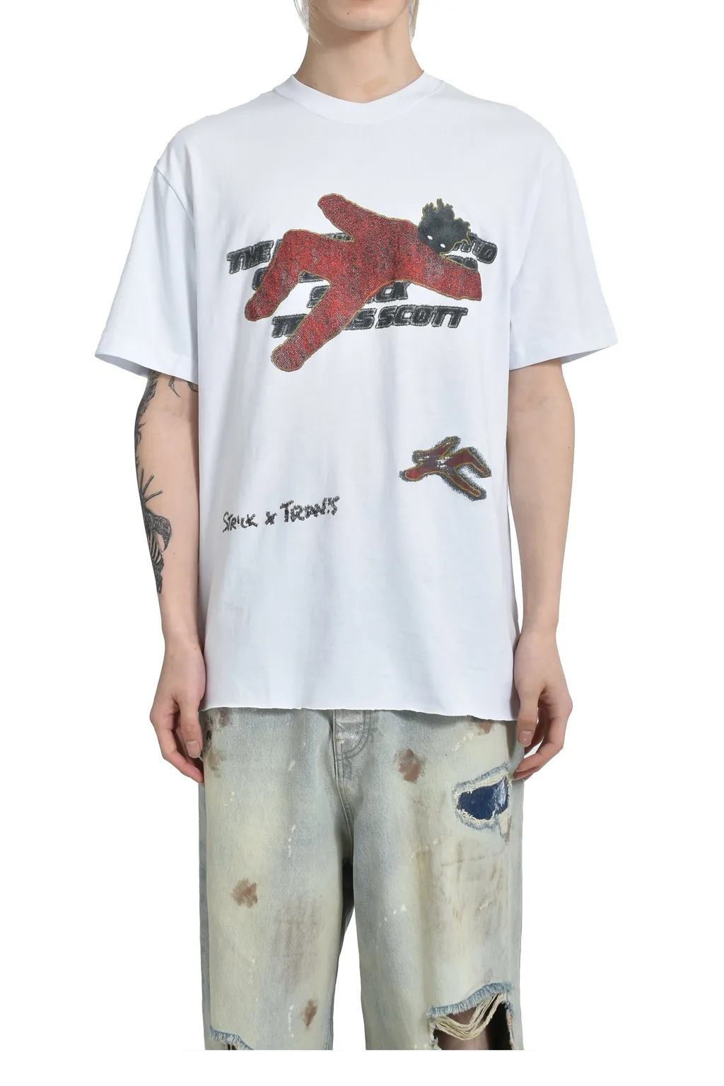 × Travis Scott Crash Tee / Wht
