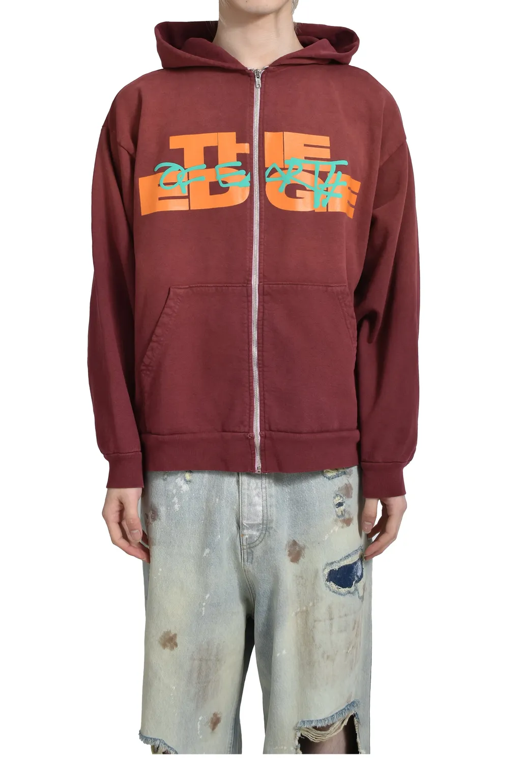 Zip Hoodie / Bur