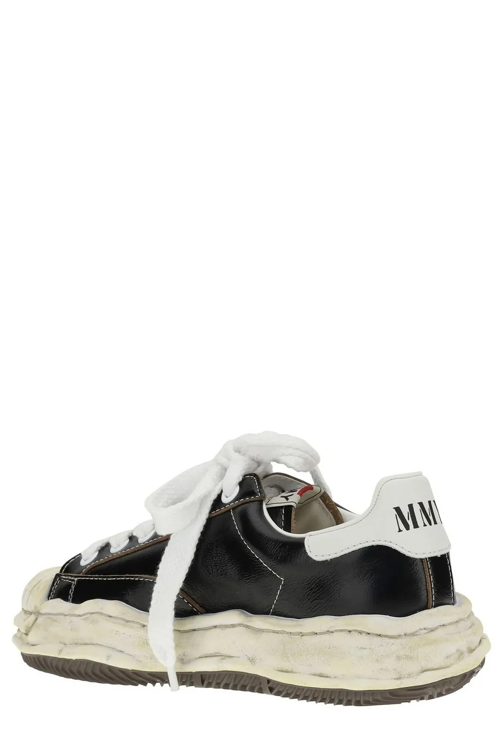 Maison Mihara Yasuhiro Blakey Wrinkled Low-Top Sneakers
