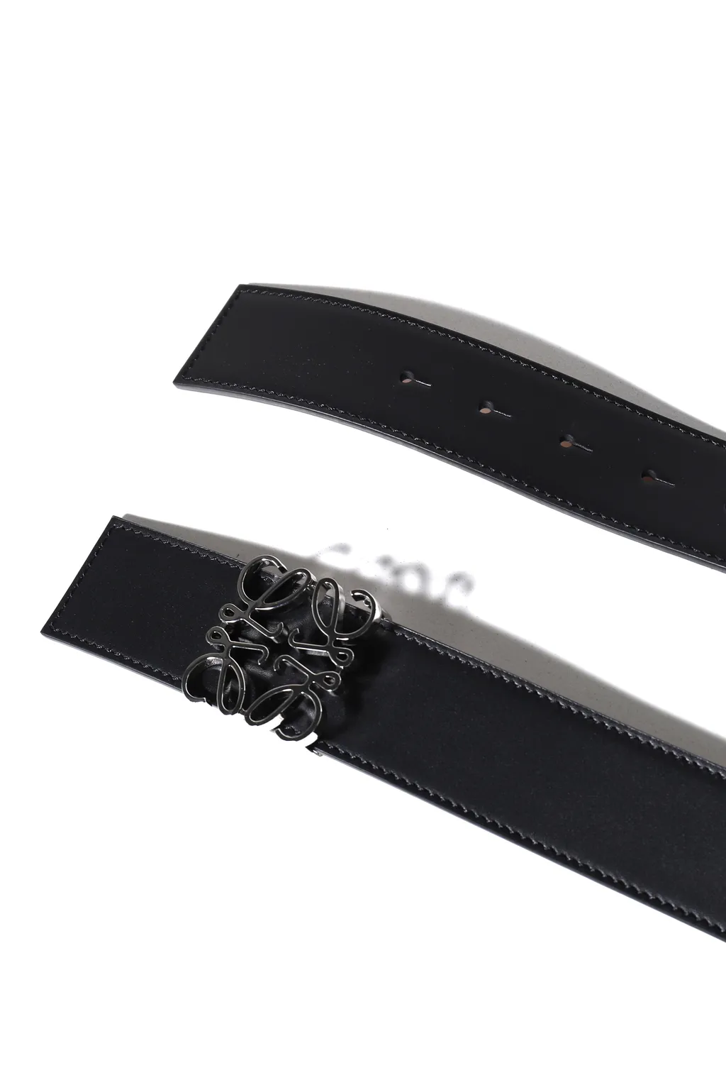 Reversible Anagram Belt 4Cm / Blk Tan Paladdium