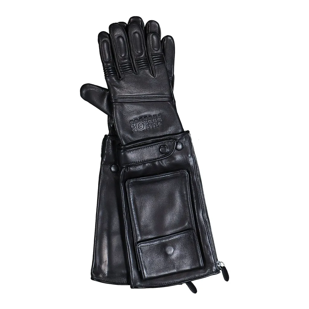 Mm6 Maison Margiela X Agnelle Leather Gloves
