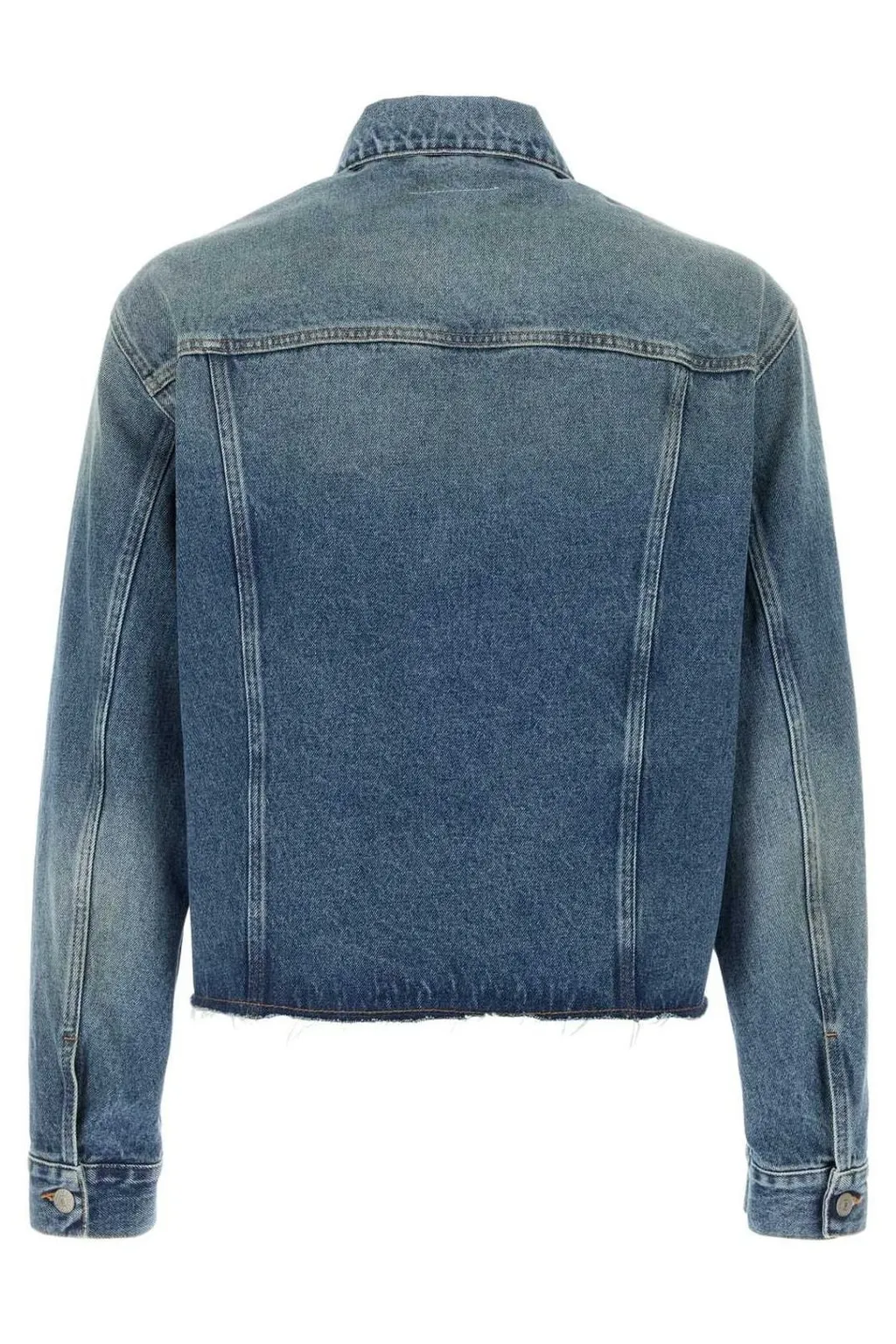 Mm6 Maison Margiela Distressed Denim Jacket