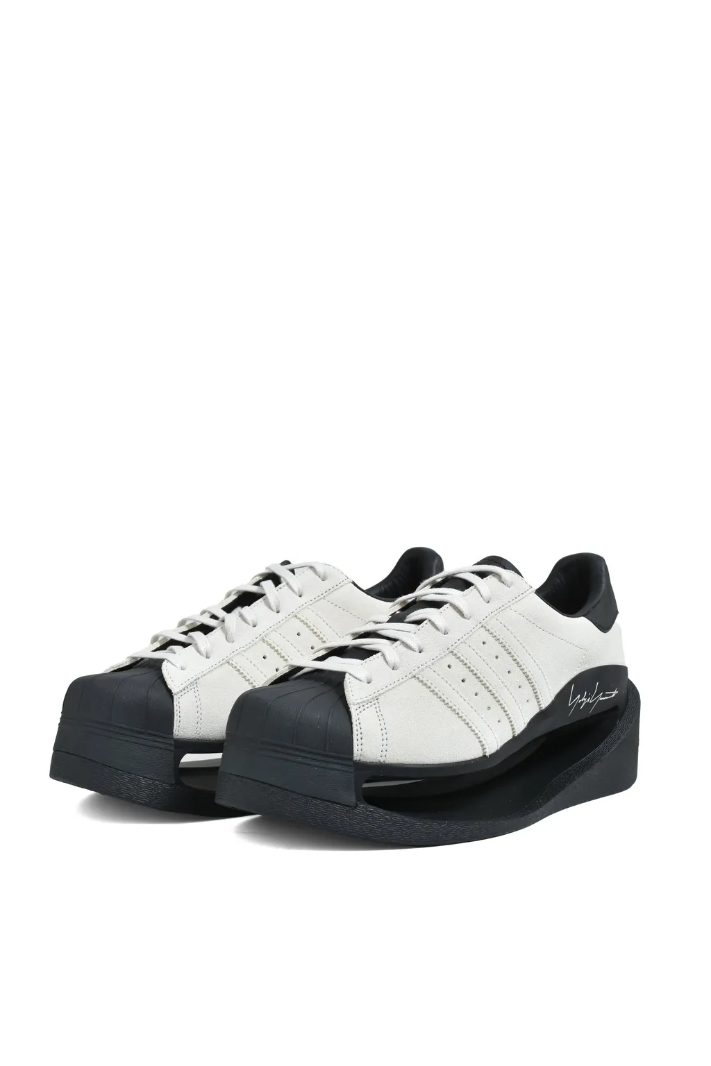 Y-3 Gendo Superstar / Talc/Talc/Blk