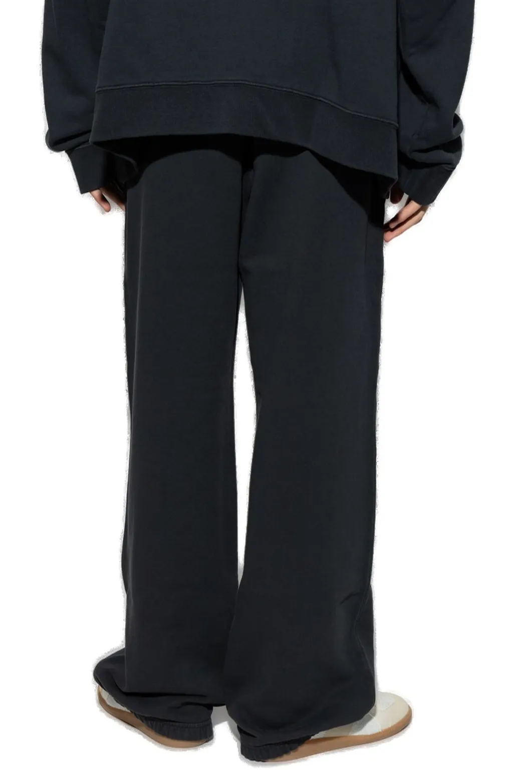 Mm6 Maison Margiela Numbers Printed Wide-Leg Track Trousers